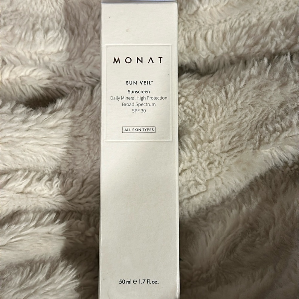 Monat Sun Veil Sun Screen SPF 30 All Skin Types 1.7 Fl oz
